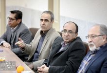 گزارش تصویری | جلسه هیات رئیسه با اعضای هیات علمی دانشکده شیمی 
